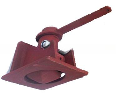 Materials Casting Steel Twist Lock Screw Type Container Trailer Chasis Twistlock Container Flat Bed Red/Black