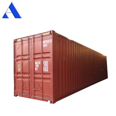 40 Foot Wing Flying Open Side Door Shipping Container with Electric Hydraulic Cylinder CSC Plate and 76.4 CBM Capacity