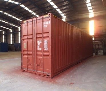 40 Foot Wing Flying Open Side Door Shipping Container with Electric Hydraulic Cylinder CSC Plate and 76.4 CBM Capacity