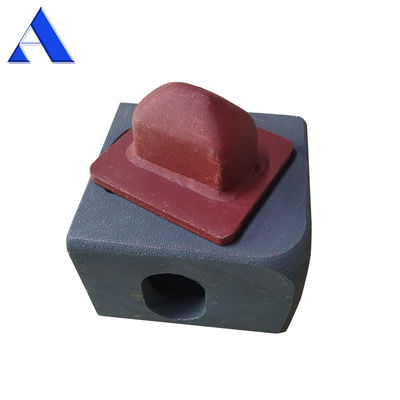 Shop Primer Finish DNV GL Certified Safety Container Stacker Container Lashing Stacking Cone with Ship Building Steel