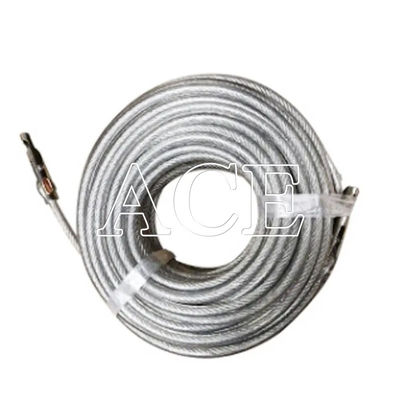 10ft 20ft 40ft Open Top Container TIR Cable 21m PVC Coated with Steel Wire and Plain Style