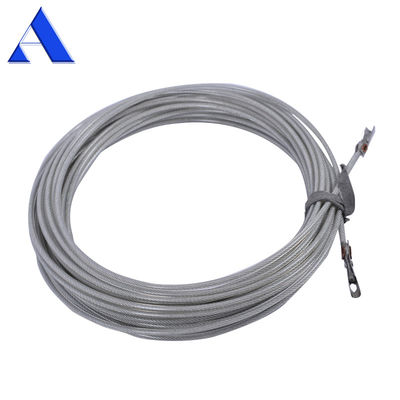 10ft 20ft 40ft Open Top Container TIR Cable 21m PVC Coated with Steel Wire and Plain Style