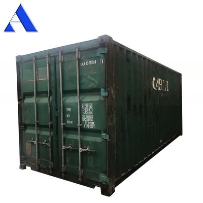 Chinese Stock Cargo Worthy 20ft Used Shipping Containers Internal Dimensions 5.899 x 2.352 x 2.393M 10 Years Around