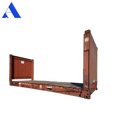 Corten Steel 20ft 40ft Used Flat Rack Containers Second Hand Floor Plywood or Steel