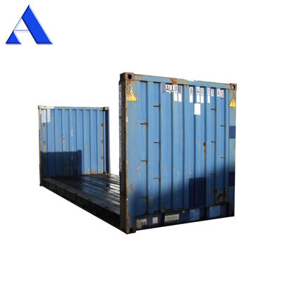 Corten Steel 20ft 40ft Used Flat Rack Containers Second Hand Floor Plywood or Steel