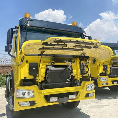 450HP 600L Fuel Tank Left Euro 2 Semi Trailer 6X4 Heavy Truck Tractor Head Diesel Fuel Automatic Manual Transmission