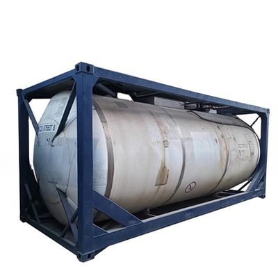 Certified CSC T11 ISO Tank Container 21000L to 26000L for Chemical Storage Made of Steel and Corten Steel