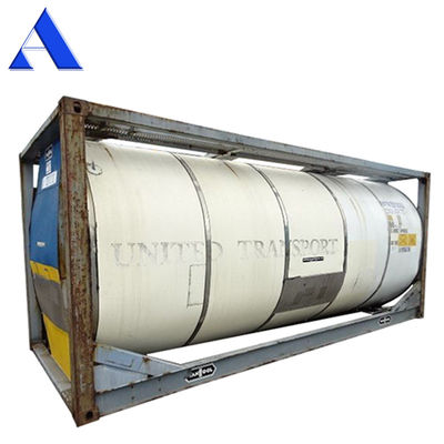 Certified CSC T11 ISO Tank Container 21000L to 26000L for Chemical Storage Made of Steel and Corten Steel