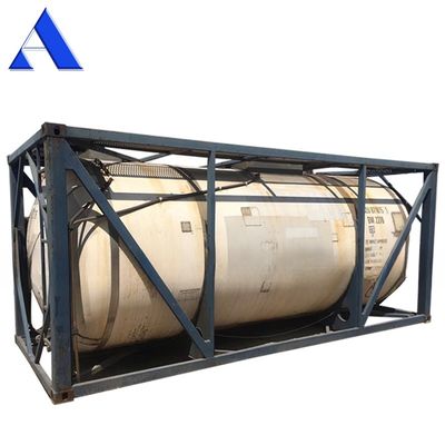 Certified CSC T11 ISO Tank Container 21000L to 26000L for Chemical Storage Made of Steel and Corten Steel