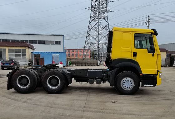 450HP 600L Fuel Tank Left Euro 2 Semi Trailer 6X4 Heavy Truck Tractor Head Diesel Fuel Automatic Manual Transmission