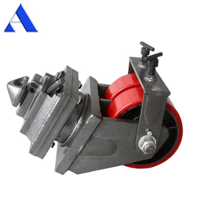 Swivel Rigid Style Heavy Duty Double Wheels Caster with Twist Lock Ensures Smooth Movement of ISO Shipping Containers