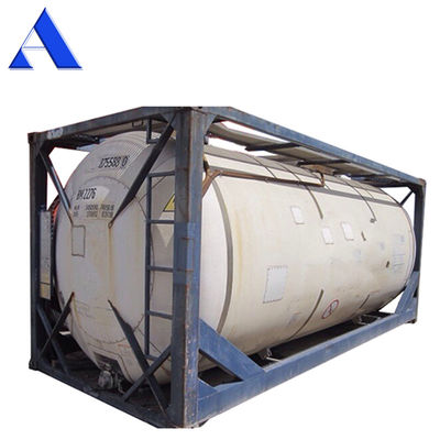 Certified CSC T11 ISO Tank Container 21000L to 26000L for Chemical Storage Made of Steel and Corten Steel