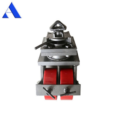 Swivel Rigid Style Heavy Duty Double Wheels Caster with Twist Lock Ensures Smooth Movement of ISO Shipping Containers