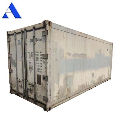 20ft Second Hand Refrigerated Freezer Minus 18 Degree Reefer Container in Dubai Door Opening 2290 x 2246 MM Age 2004-2008