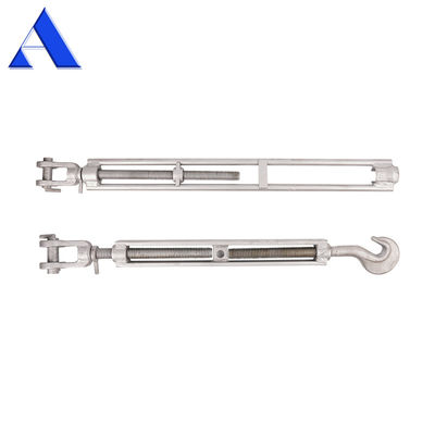 12.9-22.6KGS Hot Dip Galvanized DNV GL Certified Marine Container Lashing Equipment Lashing Turnbuckle with Hook