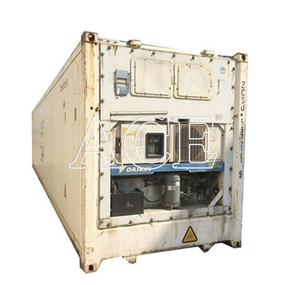 20ft Used Refrigerated Freezer Container in Dubai External Dimensions 6058x2438x2591mm and Customized