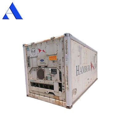 20ft Used Refrigerated Freezer Container in Dubai External Dimensions 6058x2438x2591mm and Customized