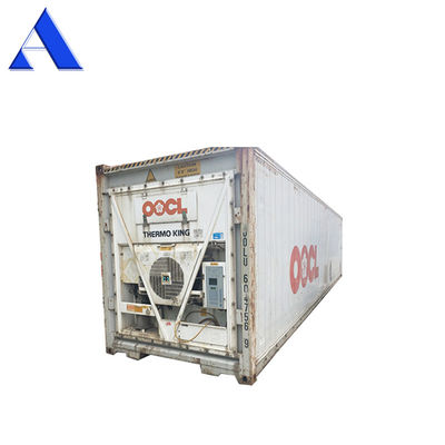 20ft Used Refrigerated Freezer Container in Dubai External Dimensions 6058x2438x2591mm and Customized