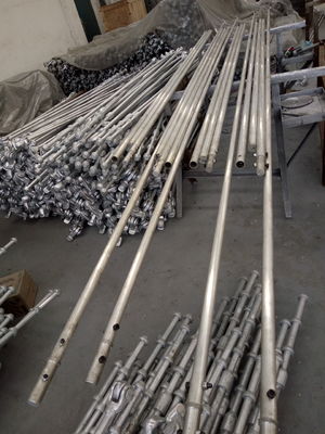 Container Lashing Equipment Operating Rod Aluminum Twist Lock Telescopic Tube Sample Provided with Lashing Bar
