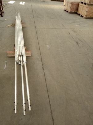 Container Lashing Equipment Operating Rod Aluminum Twist Lock Telescopic Tube Sample Provided with Lashing Bar