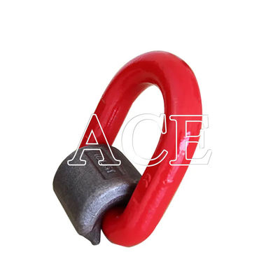 GL certified 1.12T 2T 3T 5T 8T 15T Alloy Steel Weld on Lifting D Ring Metal D Ring for Sea Container Lashing Parts