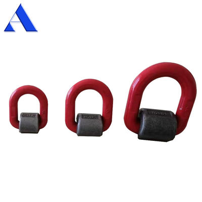 GL certified 1.12T 2T 3T 5T 8T 15T Alloy Steel Weld on Lifting D Ring Metal D Ring for Sea Container Lashing Parts