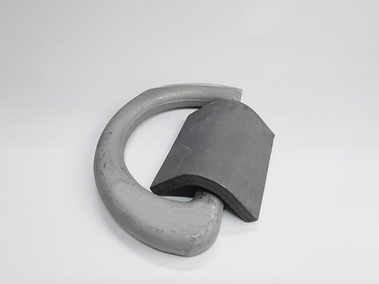 500KN M.B.L GL CCS Approved 50T Forged Container Lashing D Ring with Clamp