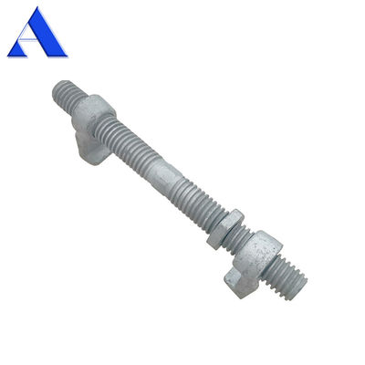 M.B.L Tension 500KN Container Bridge Fitting Container Lashing Parts Adjustable 260mm 380mm