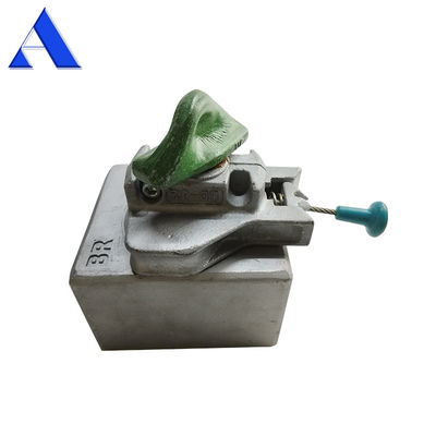 Galvanized Cargo Shipping Container Twist Lock ISO Dimensions Semi Automatic Trailer Locks Suitable for Various Containers
