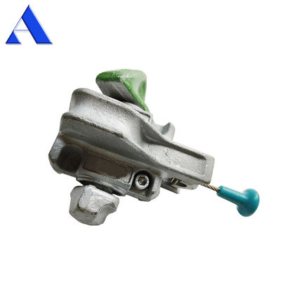 Galvanized Cargo Shipping Container Twist Lock ISO Dimensions Semi Automatic Trailer Locks Suitable for Various Containers