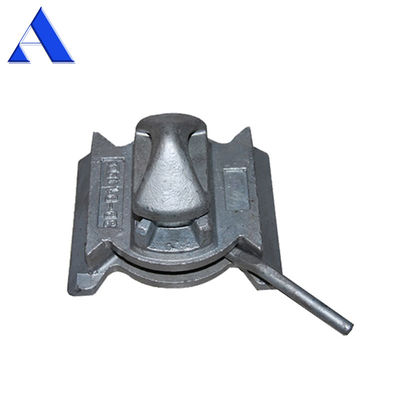 Casting Steel Dovetail Bottom TwistLock 45 degree or 55 degree ISO Shipping Container Twist lock M.B.L Shear 420KN
