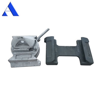 Casting Steel Dovetail Bottom TwistLock 45 degree or 55 degree ISO Shipping Container Twist lock M.B.L Shear 420KN
