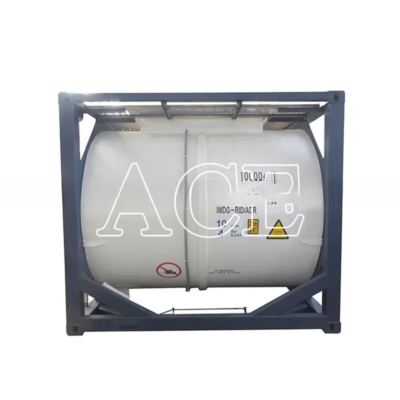T11 10ft ISO Tank Container for Water or Fuel 316L Stainless Steel UN Portable 10CBM 10000L SPA-H Frame Material