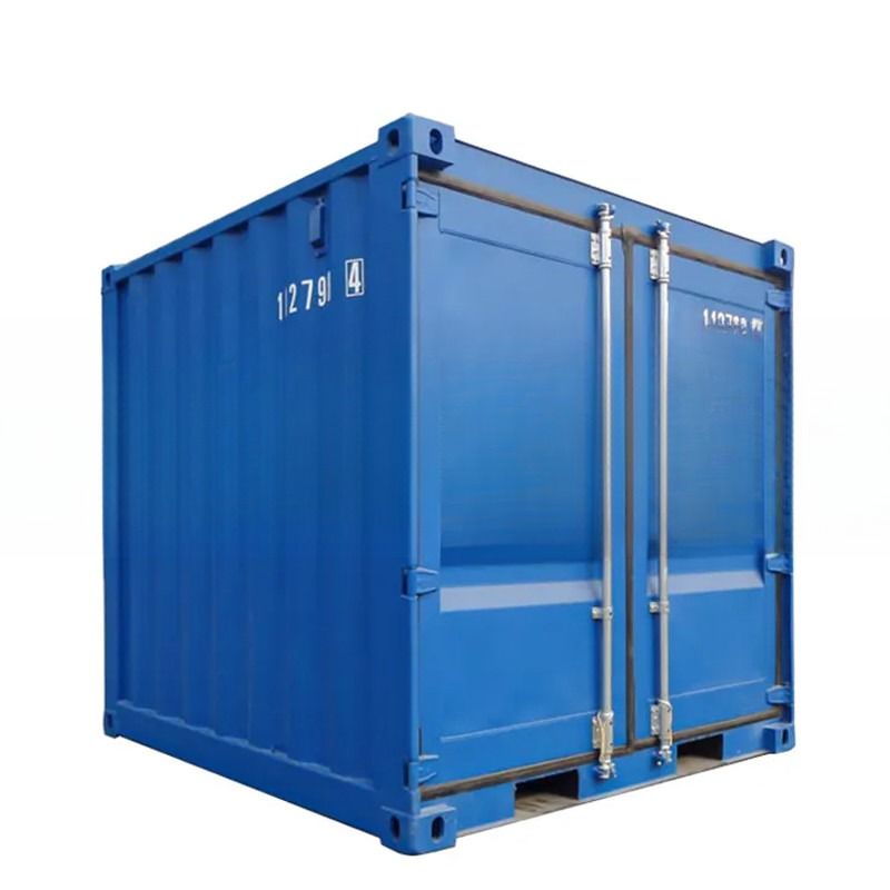 9.95CBM Capacity Customized 8ft 8 Foot Mini Shipping Container Whole Sale Dry Steel Container in Tianjin Shanghai Qingdao
