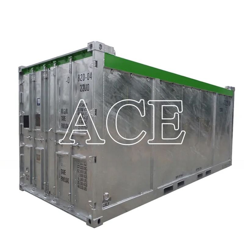 Corten-A 20ft DNV 2.7-1 Standard Open Top Hard Dry Cargo Offshore Container with BV DNV Certificate 31cbm Capacity