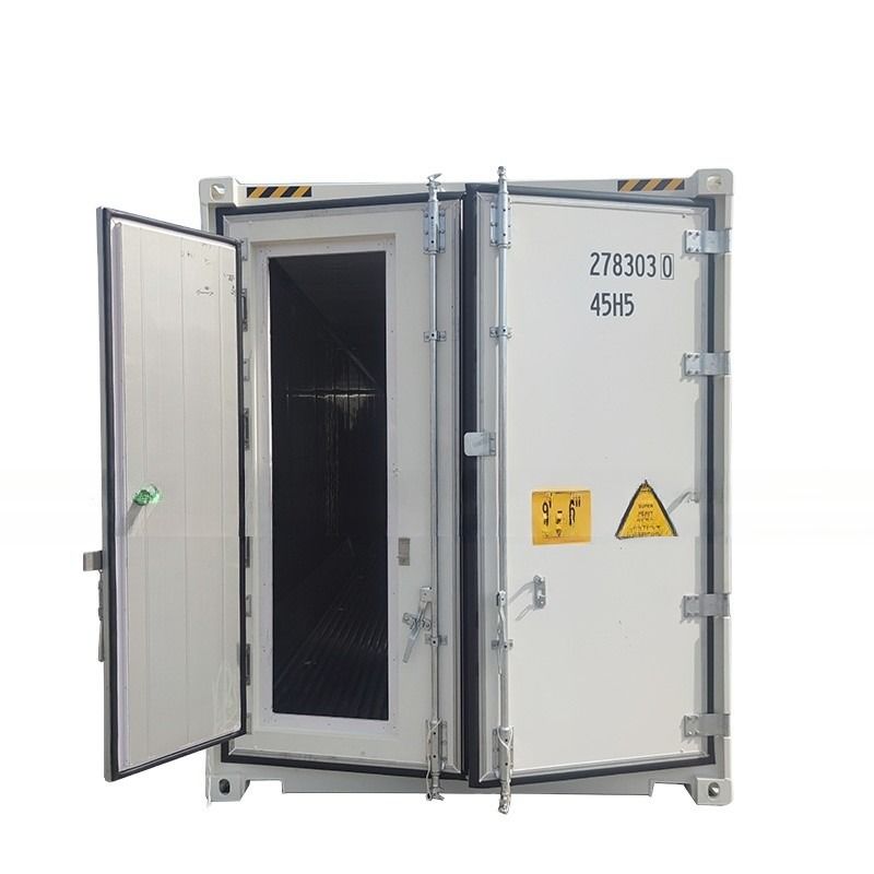 Stroage Function Double Rear End Swing Door 40ft PU Foam Insulated Reefer Refrigerated Body Shipping Isolated Container