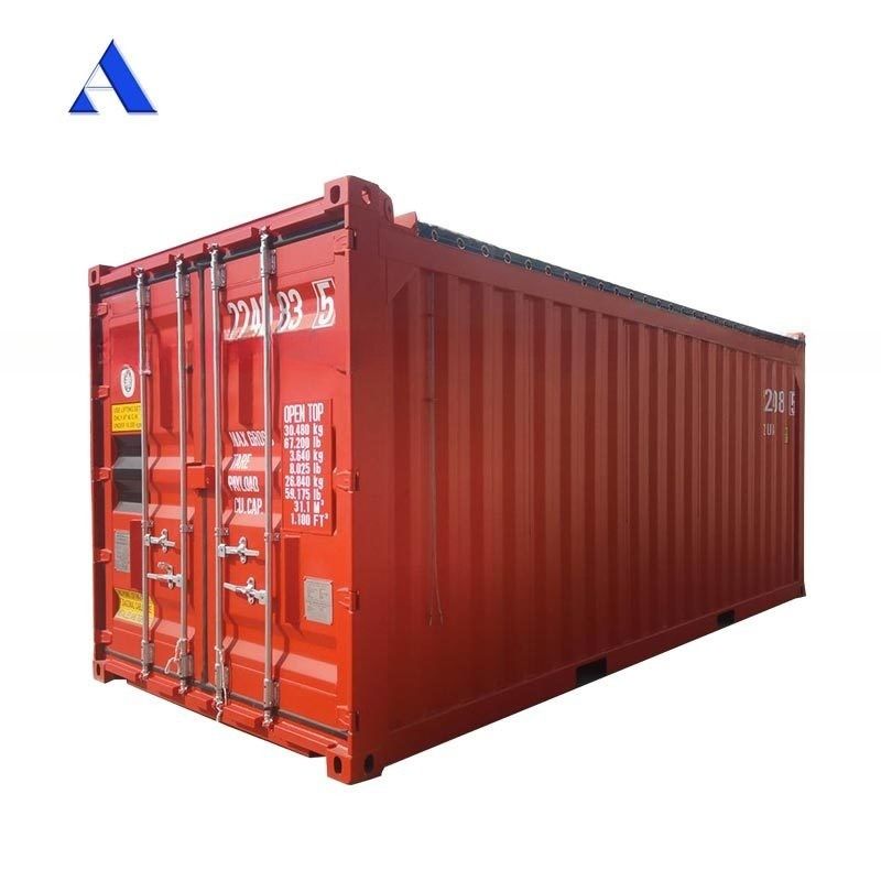 31 cbm Capacity Open Top Container for Offshore Dry Storage in Steel and Corten Steel BV CSC Certified Optional Sling Shackles