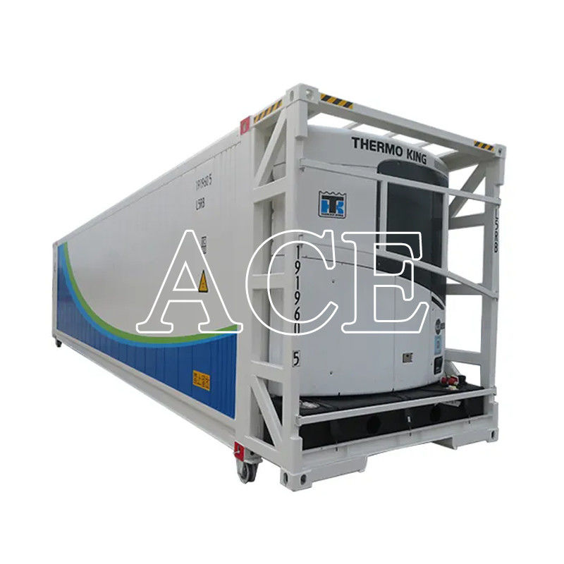 45ft High Cube Reefer Container Diesel Generator Electric Power for Land Transportation or Railway CSC Certified 380/440V