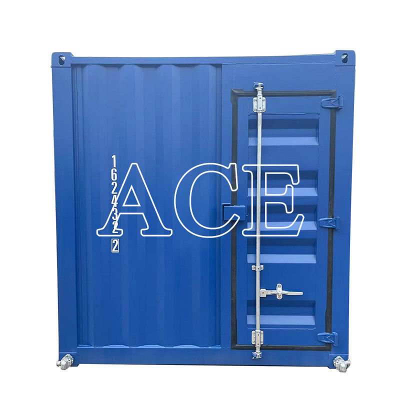 10ft 10 feet 10 foot Stainless CSC Plate Dry Storage Shipping Container Easy Open Personal Door 14.9CBM Capacity