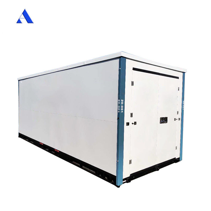 Galvanized 3m 4m 6m 20ft Flat Pack Mobile Storage Portable Foldable Self Storage Container for Space Efficiency
