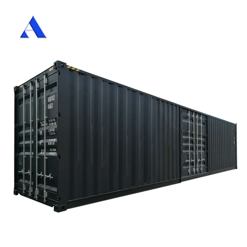 40ft One Side Door Opening Dry Shipping Container 40 40 Foot HC or GP Steel Material CSC Certified with Internal Dimensions