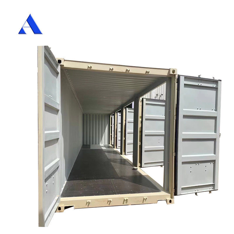67.7cbm Capacity 40ft High Cube Open Side Shipping Container with 4 Side Doors 12192 x 2438 x 2896 mm External Dimensions