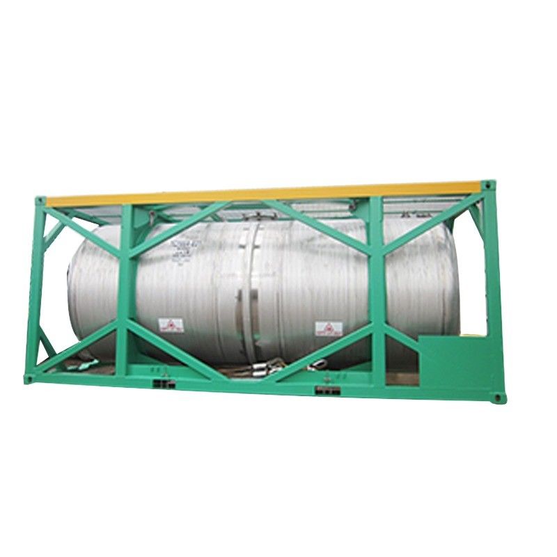 16000L DNV 2.7-1 Standard 20ft Frame UN T11 Stainless Steel Tote Offshore Tank Container for International Transport