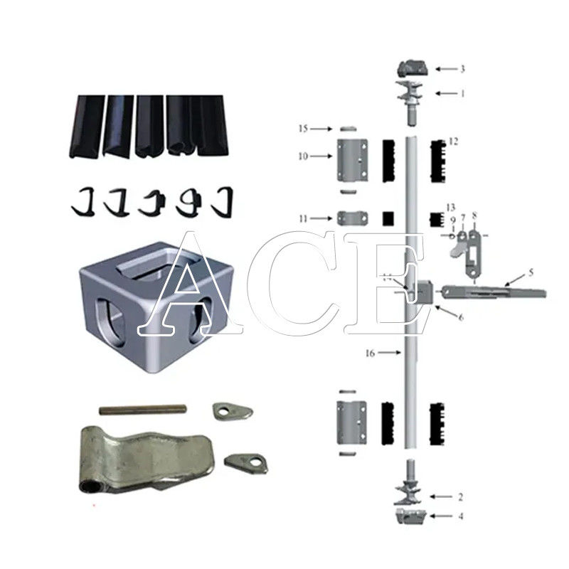 Professional of ISO Marine 20ft 40ft Shipping Container Spare Parts and Accessories with Hard Wood Floor Material