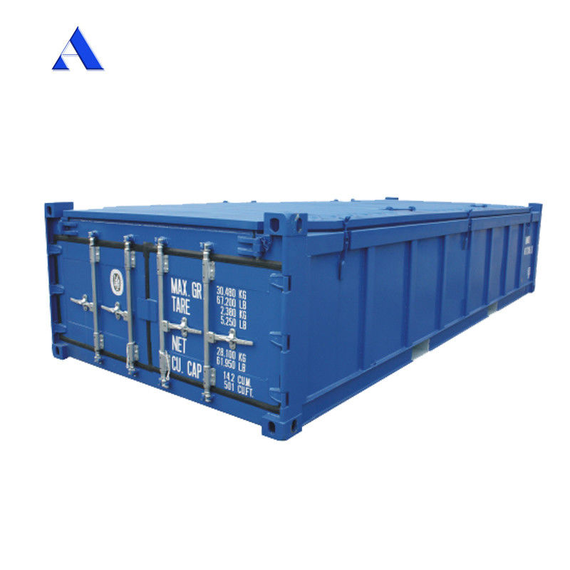 Age 20ft 20 Open Top Half Height Hard Shipping Container with Wood or Steel Flooring Dry CSC Certified Container