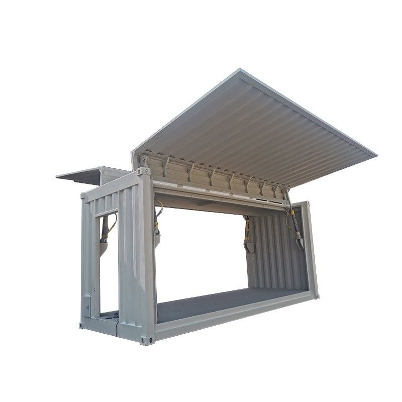 SPA-H Corten-A 20ft Electric Hydraulic Wing Flying Opening Dry Shipping Container Side Door with Side Open Design