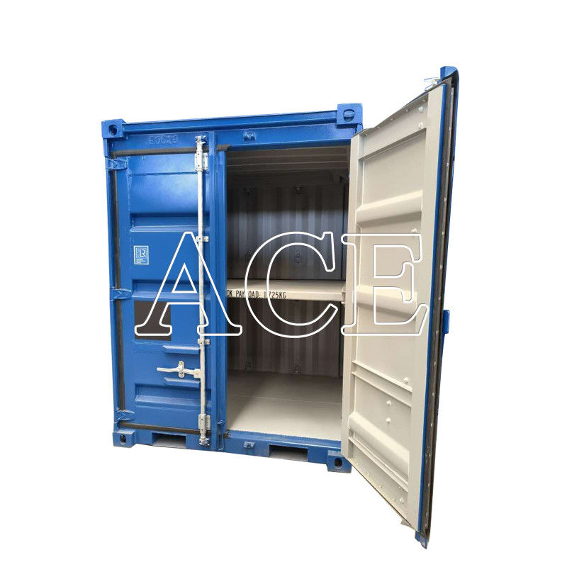 DNV 2.7-1 Standard 6ft Offshore Dry Container with Middle Deck Steel and Corten Material Optional Color/Logo
