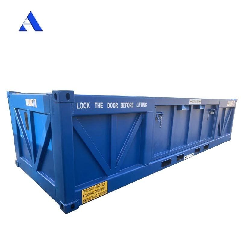 DNV 2.7-1 / ISO 10855 Standard 6.6m Offshore Cargo Basket with 4 Legs Made of Corten Steel and Certified by BV