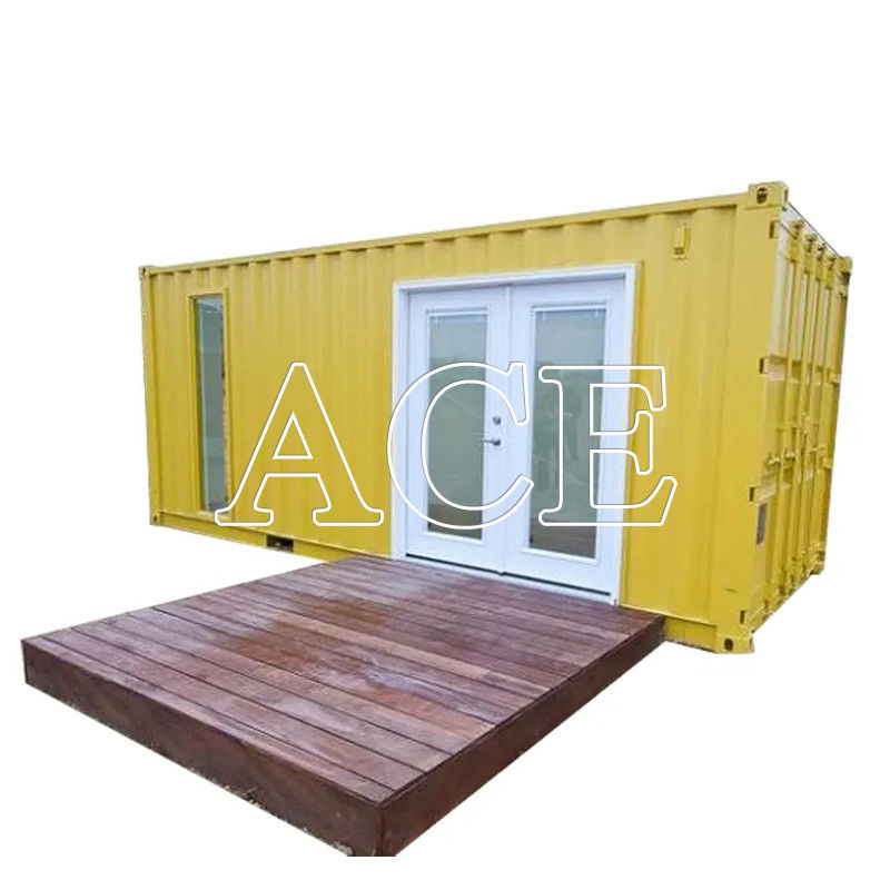 Custom Made Luxury Prefab Container House Flexible Design with Aluminum Window and 20ft Shipping Container