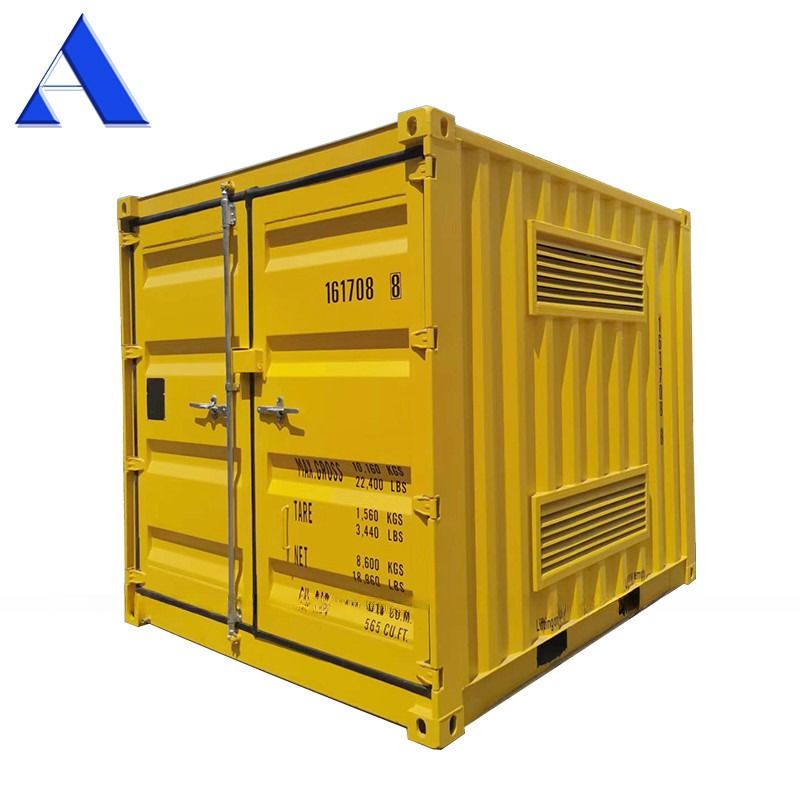 10ft Steel Grating Bundled Floor Ventilated Shutter Dry Container for Dangerous Goods Storage Shipping Containers